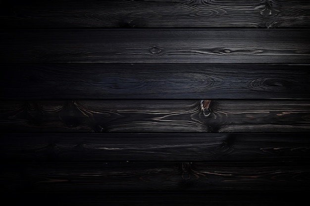 Photo black wood texture background