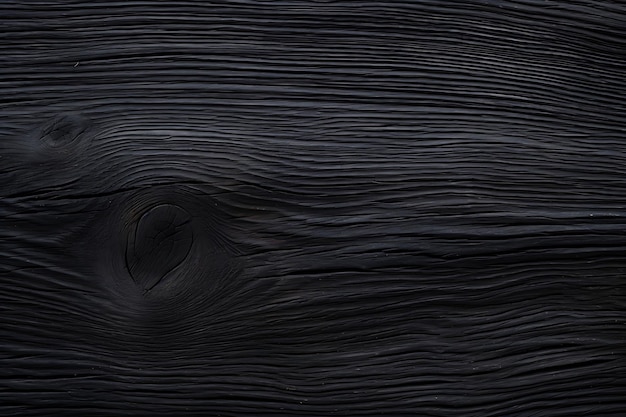 Black Wood Texture Background