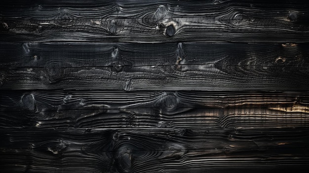 Black wood texture background