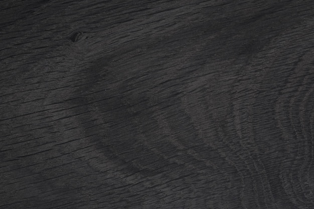 Black wood texture. Old natural oak. High resolution photo.