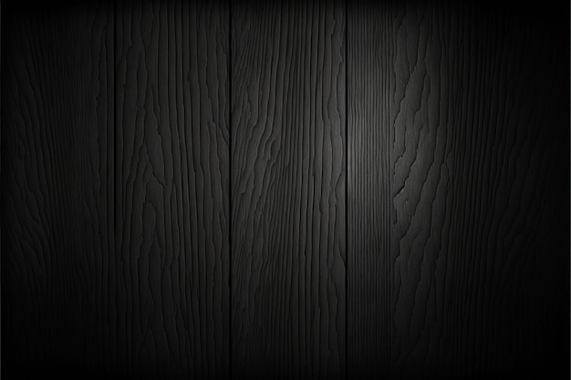 Photo black wood texture