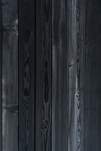 Black wooden background texture wall board floor timber old