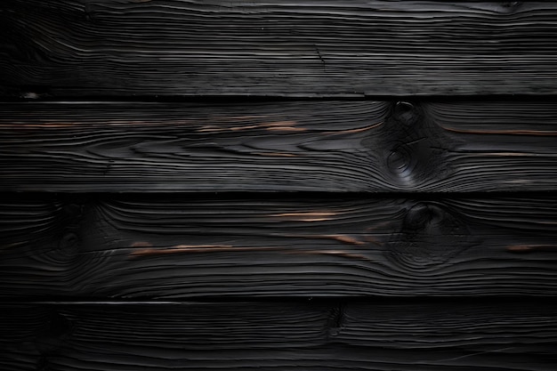 写真 黒い木製の背景のウッド テクスチャ