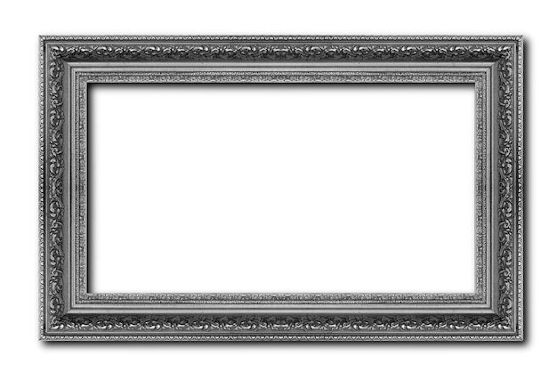 Photo black wooden photo frame