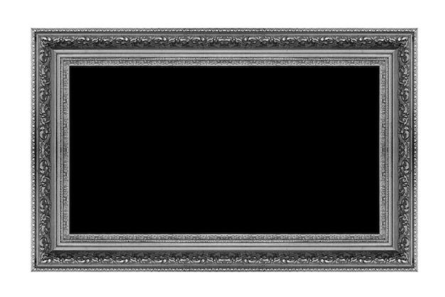 Photo black wooden photo frame