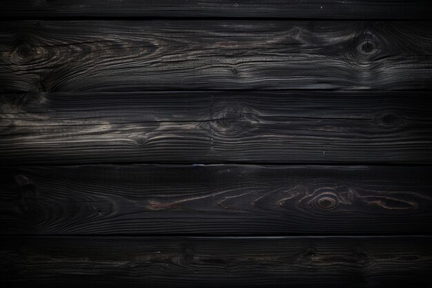 Black wooden plank background