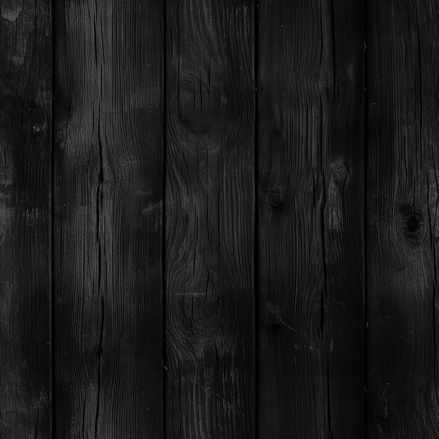 Photo black wooden plank background