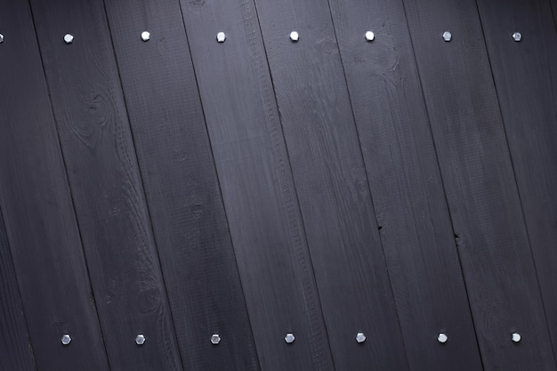 Black wooden plank board background