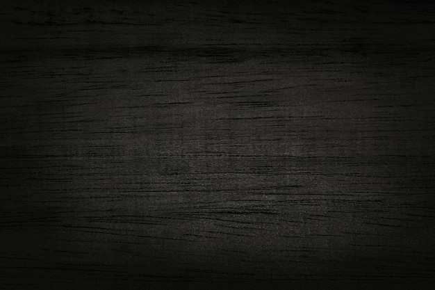 Black wooden plank wall background, texture of bark wood with old natural pattern.