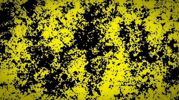 black and yellow abstract dirty grunge background