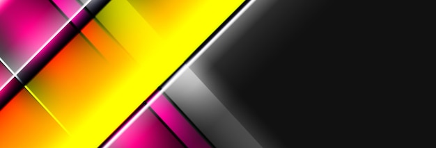 A black and yellow phone with a pink and yellow background.