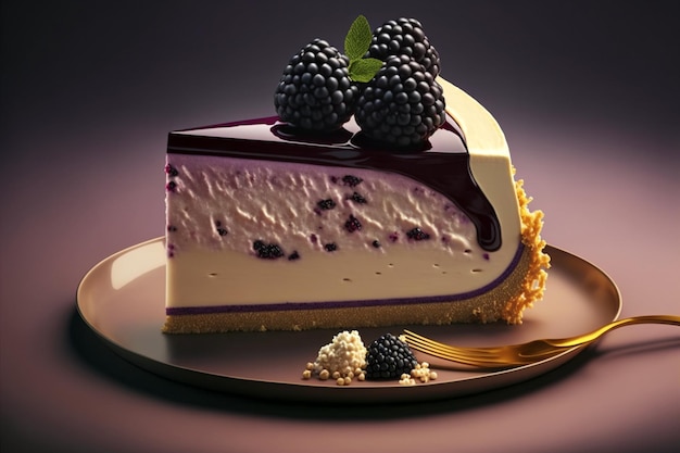 Blackberry Cheesecake