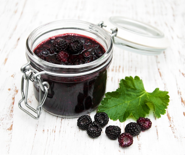 Blackberry-jam en verse braambessen