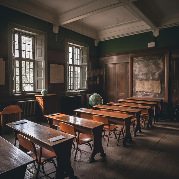 blackboard in a classroom