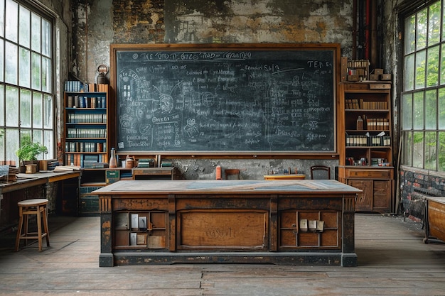 Blackboard and educational materials