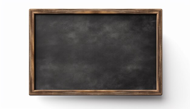 Blackboard geïsoleerd op witte achtergrond clipping pad