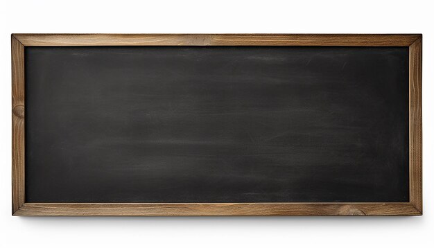 Photo blackboard isolated on white background