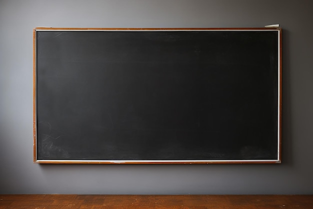 Photo a blackboard on a white background