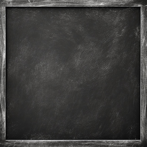 Photo a blackboard with a white border that says  the word  on it