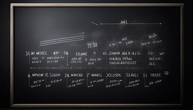 A blackboard with a white chalkboard that says'i'm'on it