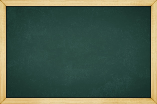 Blackboard with wooden frame, for background texture with copy space