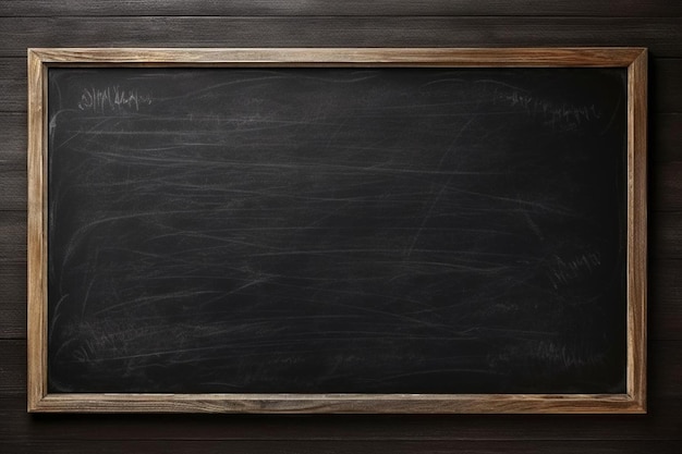 Photo a blackboard with a wooden frame that says  light  on it