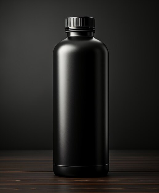 Photo blackout hydration the allure of black water bottles