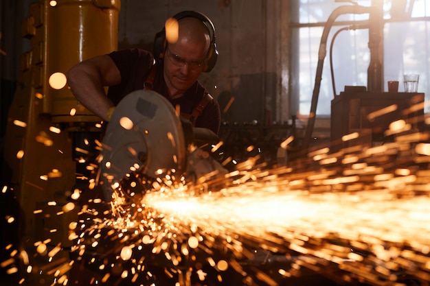 Blacksmith at work