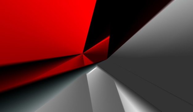 Blackwhite and red paper abstract background