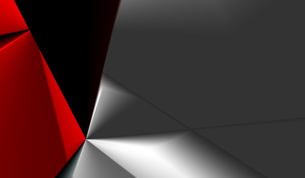 Blackwhite and red paper abstract background