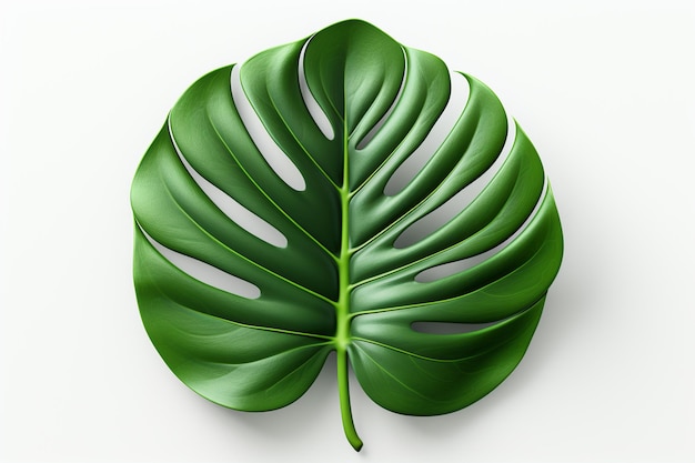 blad achtergrond plant monstera natuur tropische groene palm textuur gebladerte geïsoleerd