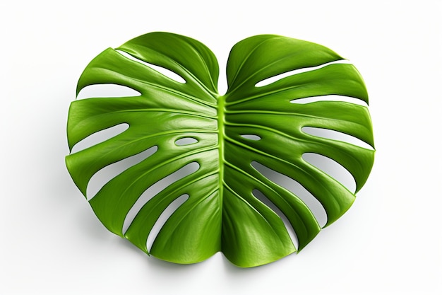 blad achtergrond plant monstera natuur tropische groene palm textuur gebladerte geïsoleerd