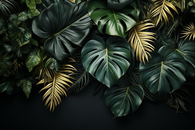 blad achtergrond plant monstera natuur tropische groene palm textuur gebladerte geïsoleerd