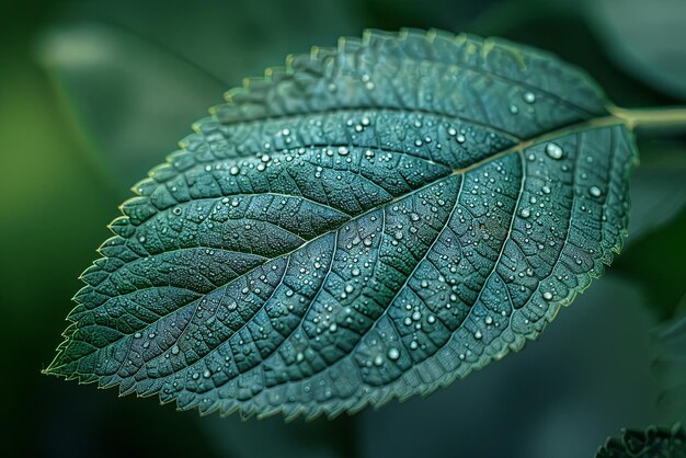 Blad met veel aderen en een groene kleur Aardedag