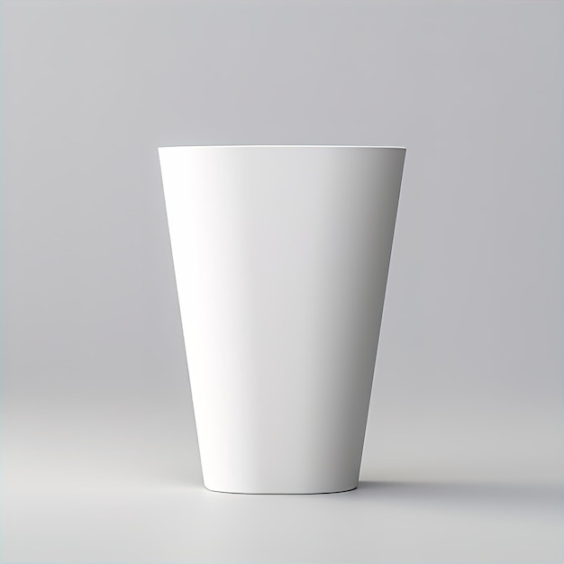 Blanco mockup afhaal koffiekopje gegenereerd door AI