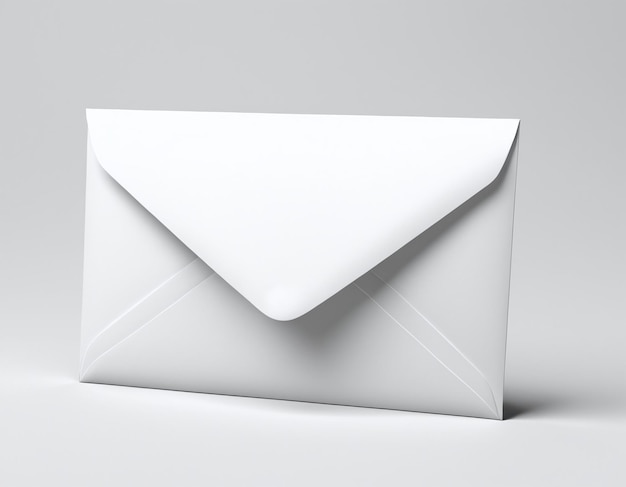 Photo blank 3d envelope letter