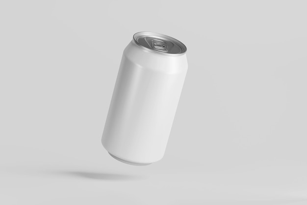 空のアルミニウムのモックアップ