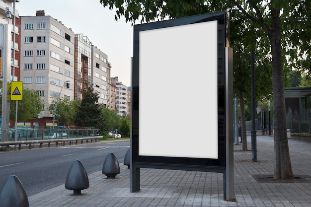 Foto blank billboard mock up