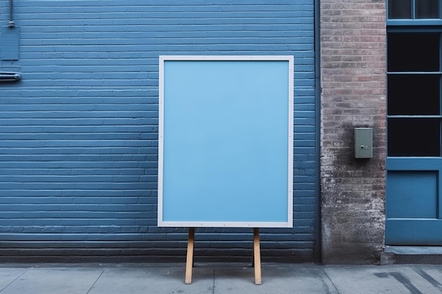 Blank billboard mockup