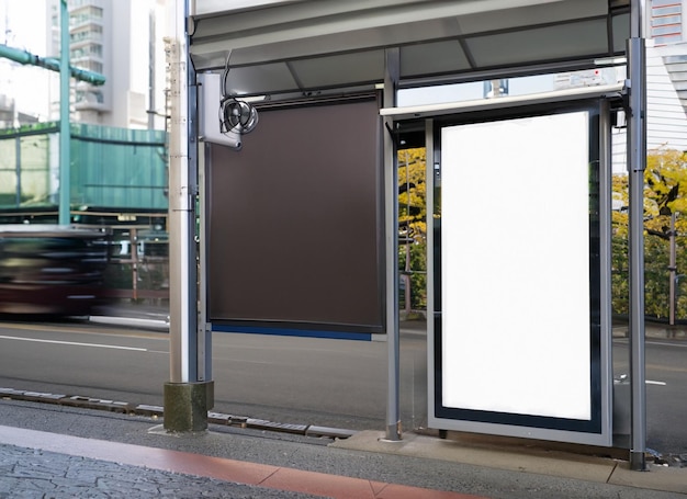 A Blank Billboard MockUp