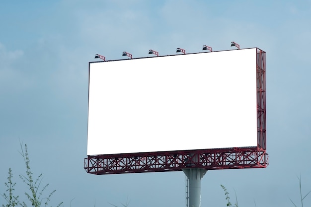 Blank billboard.