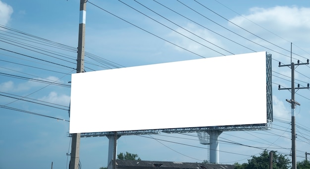 blank billboard.