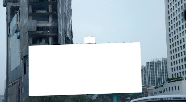 Blank billboard.