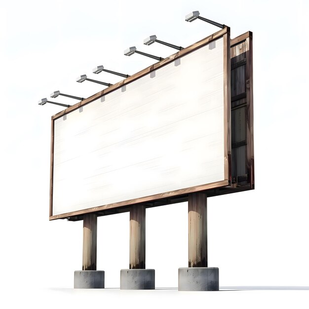 Photo blank billboard