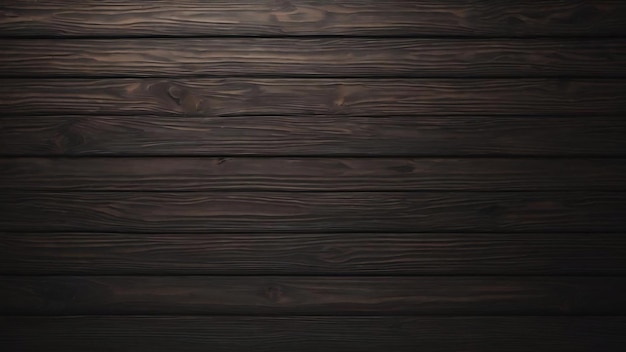 Photo blank black wooden textured design background