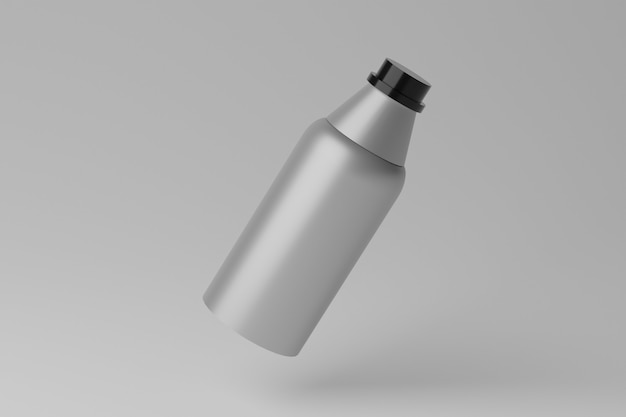 Blank Bottle Mockup