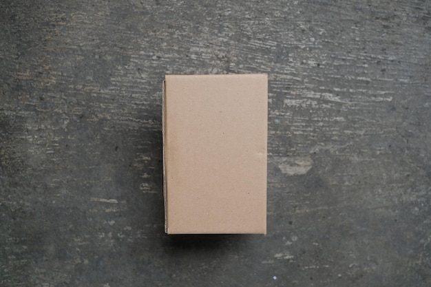 Blank brown cardboard photo