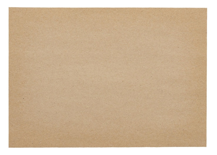 Photo blank brown paper textured background