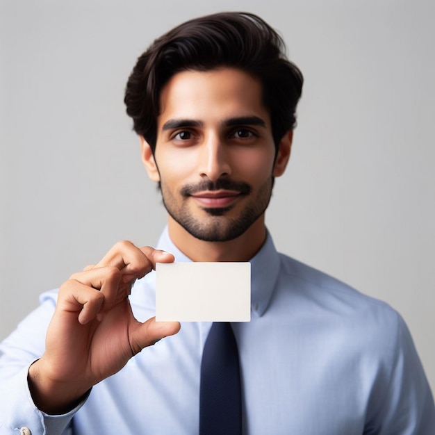 blank business card mockup design a man holding blank business card mockup