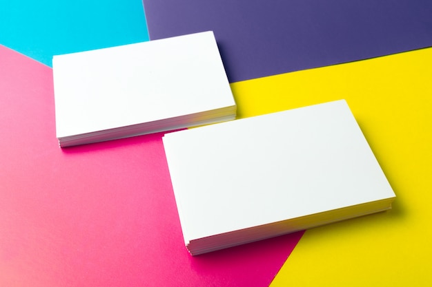 Blank Business cards